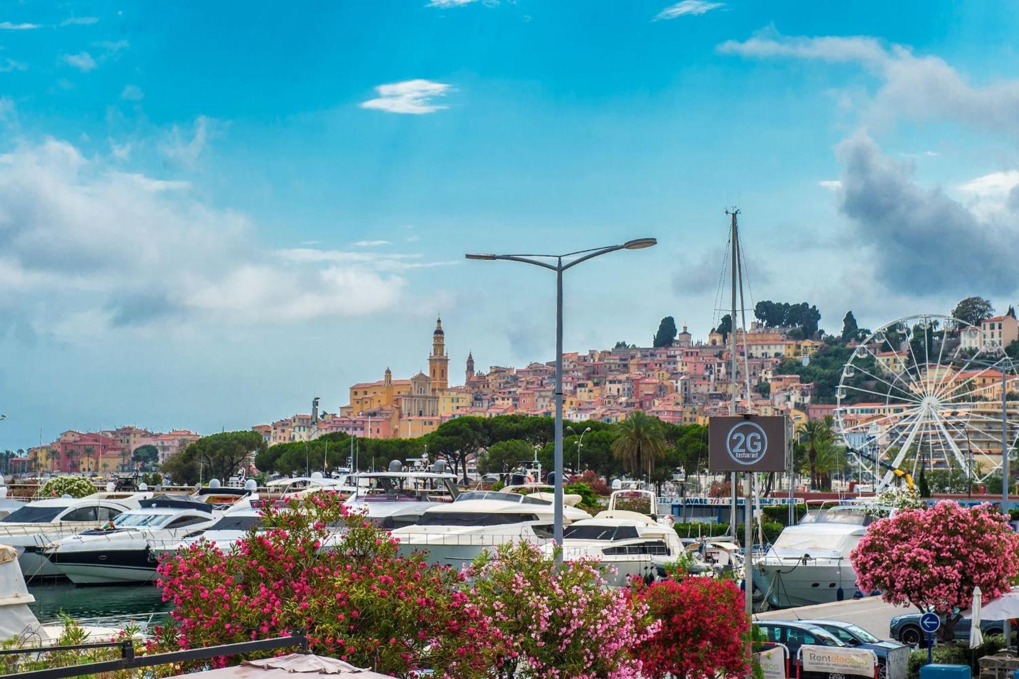 Vina Del Mare, Vue Mer, Terrasse Menton Dış mekan fotoğraf